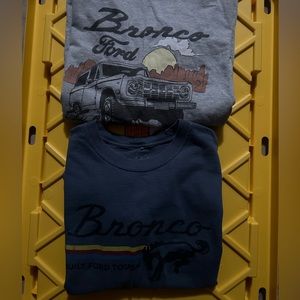 Ford Bronco men’s Large tees
